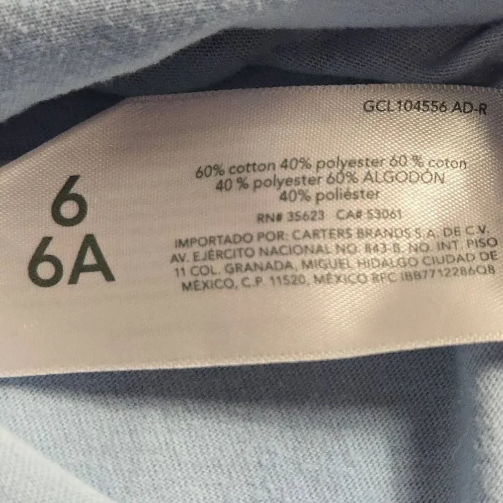 Carter's Galaxy Astronaut shirt S6